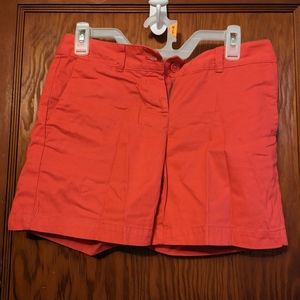 LOFT Pink Midi Shorts, Size 0